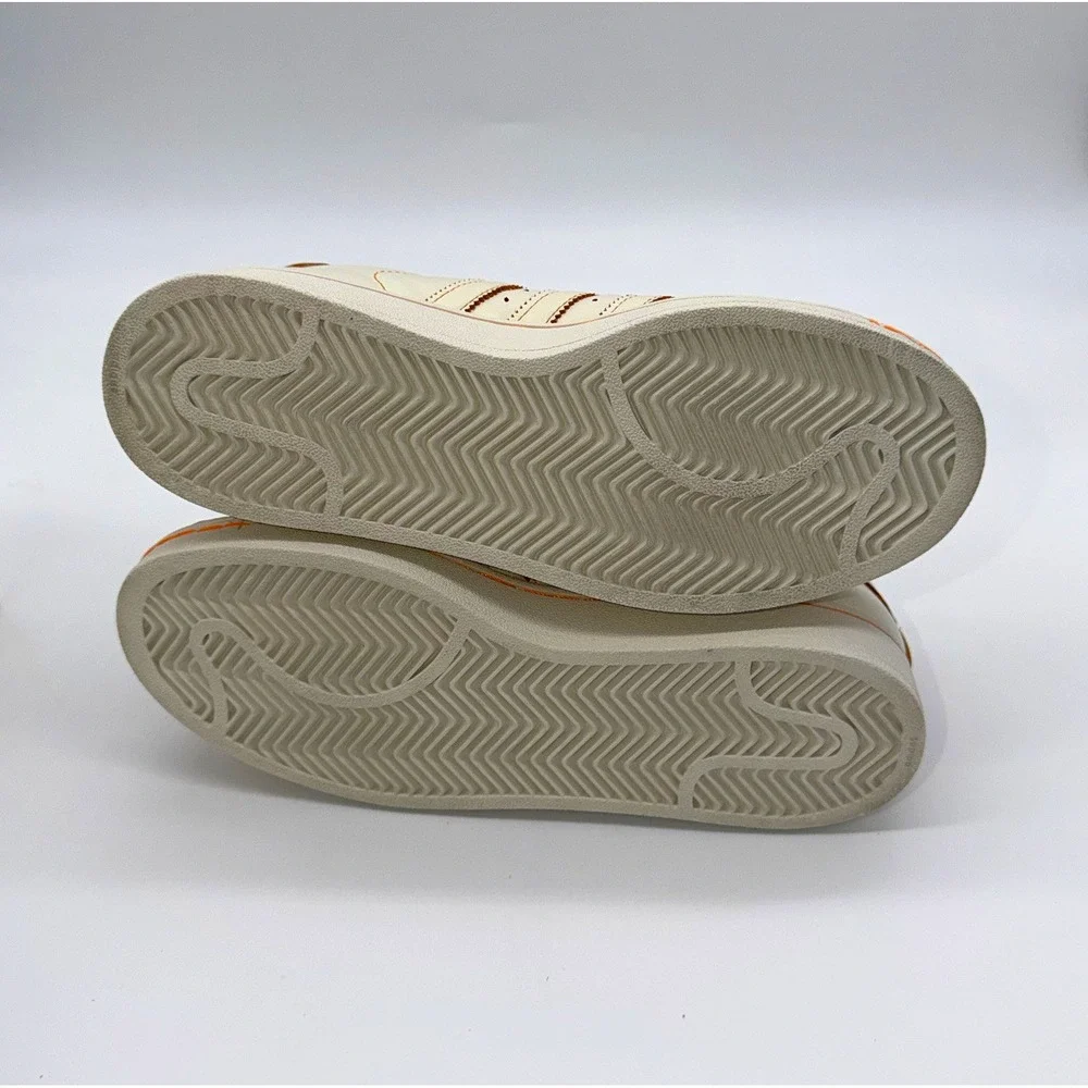 Adidas Women's Superstar II W Shoes JS1379 Size 8.5 Off White Gold Metallic NWT